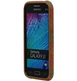 Cork TPU Case Design pour Galaxy J1 J100F Modèle E