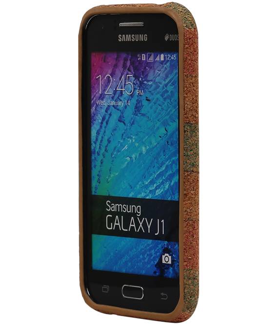 Cork Design TPU Cover for Galaxy J1 J100F Model E