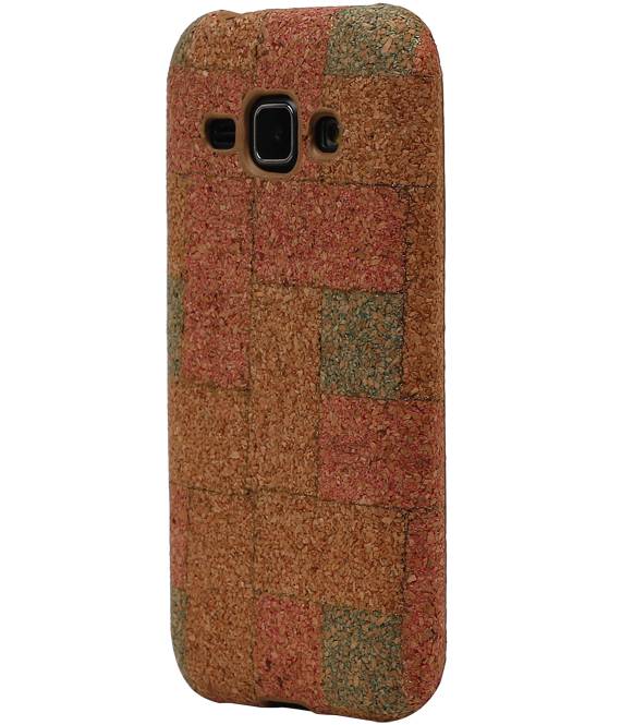 Cork Design TPU Cover for Galaxy J1 J100F Model E