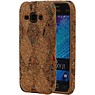 Cork TPU Case Design pour Galaxy J1 J100F Modèle F