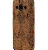 Cork TPU Case Design pour Galaxy J1 J100F Modèle F