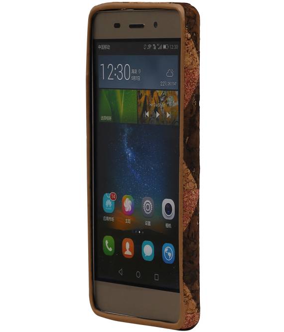 Design TPU Taske Cork til Huawei P8 Liet Model A