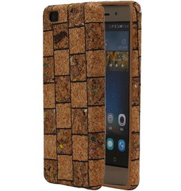 Cork-Entwurfs-TPU Fall für Huawei P8 Liet Modell B