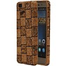 Cork Design TPU Cover for Huawei P8 Left Model B