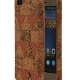 Cork Design TPU Case for Huawei P8