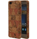 Cork Design TPU Case for Huawei P8