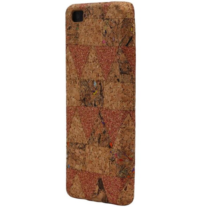 Cork Design TPU Case for Huawei P8