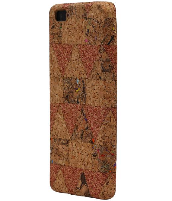 Cork Design TPU Case for Huawei P8