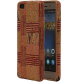 Corcho caso del diseño TPU para Huawei P8 Liet Modelo D