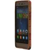 Kurk Design TPU Hoes voor Huawei P8 Liet Model D