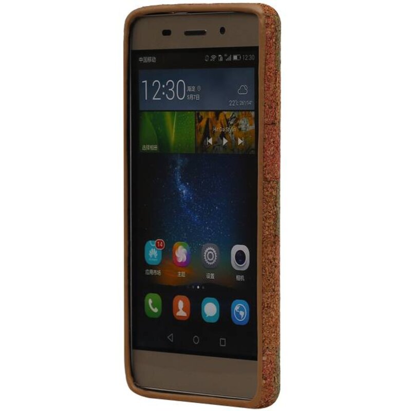 Cork-Entwurfs-TPU Fall für Huawei P8 Liet Modell E