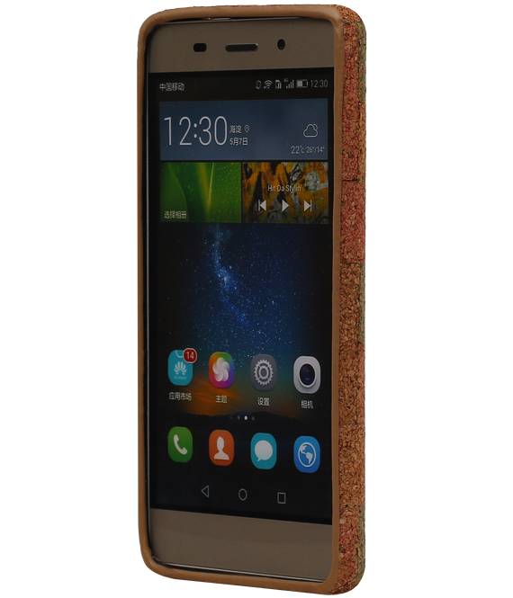 Cork Design TPU Case for Huawei P8