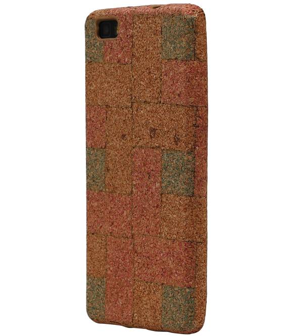 Cork Design TPU Case for Huawei P8