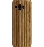 Vertical Stripes Wood Look TPU Cover for Galaxy S6 Beige