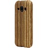 Rayures verticales Case aspect bois TPU pour Galaxy S6 Beige