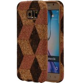 Cork TPU Case Design pour S6 Galaxy G920F Modèle A