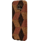 Cork TPU Case Design pour S6 Galaxy G920F Modèle A