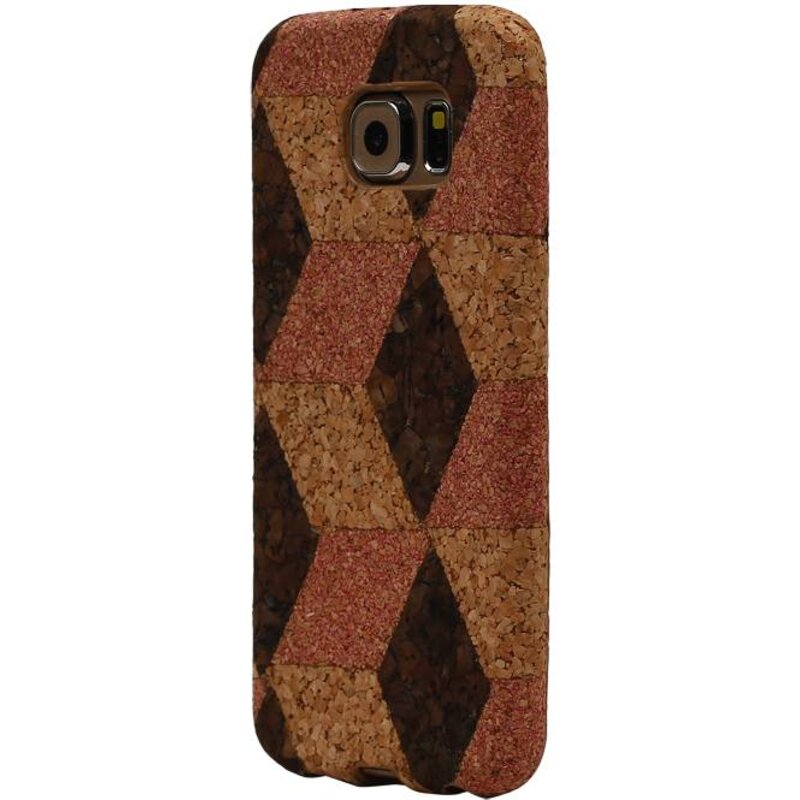Cork TPU Case Design pour S6 Galaxy G920F Modèle A