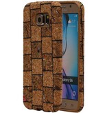 Design TPU Taske Cork til Galaxy S6 G920F model B