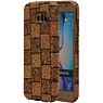 Cork TPU Case Design pour S6 Galaxy G920F Modèle B