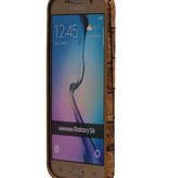 Cork TPU Case Design pour S6 Galaxy G920F Modèle B