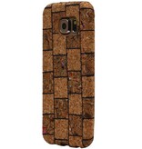 Caso di disegno TPU del sughero per la galassia S6 G920F Modello B