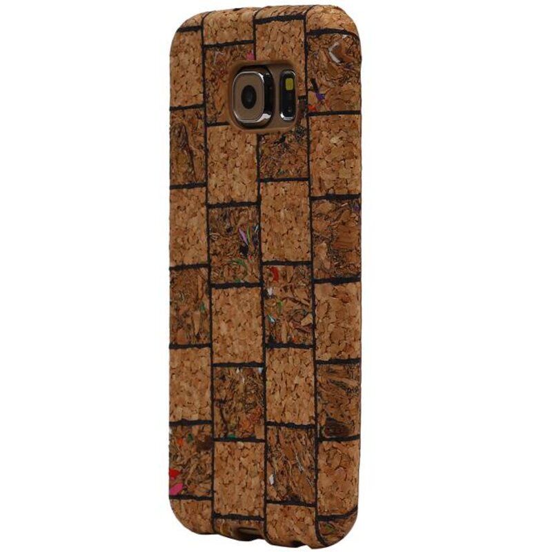 Design TPU Taske Cork til Galaxy S6 G920F model B
