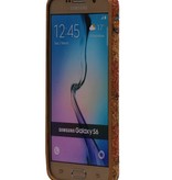 Cork TPU Design Coque pour Galaxy S6 G920F modèle C