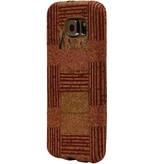 Design TPU Taske Cork til Galaxy S6 G920F model D