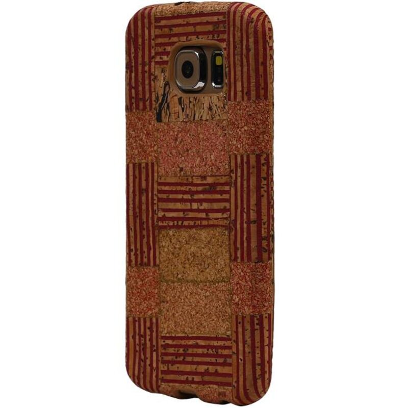 Design TPU Taske Cork til Galaxy S6 G920F model D