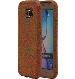 Corcho caso del diseño TPU para la galaxia S6 G920F Modelo E