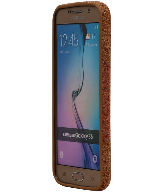 Design TPU Taske Cork til Galaxy S6 G920F Model E