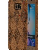 Cork Design TPU Cover for Galaxy S6 G920F Model F