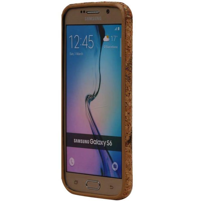 Cork Design TPU Cover for Galaxy S6 G920F Model F