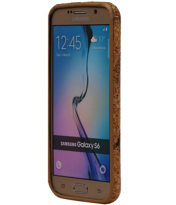 Design TPU Taske Cork til Galaxy S6 G920F Model F