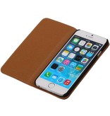 Washed Leather Map Case for iPhone 6 Black