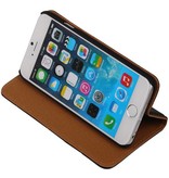 Washed Leather Map Case for iPhone 6 Black