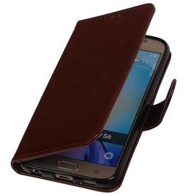 TPU BookStyle Cover pour Galaxy A3 (2016) A310F Brown