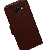 TPU Bookstyle Case for Galaxy A5 (2016) A510F Brown