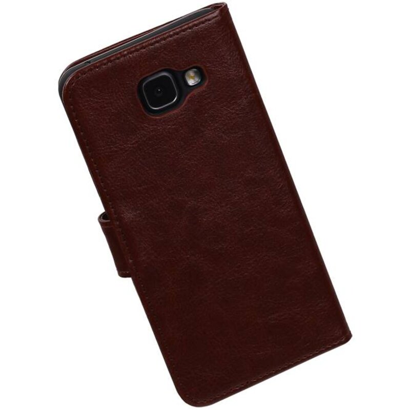 TPU Bookstyle Hoes voor Galaxy A5 (2016) A510F Bruin