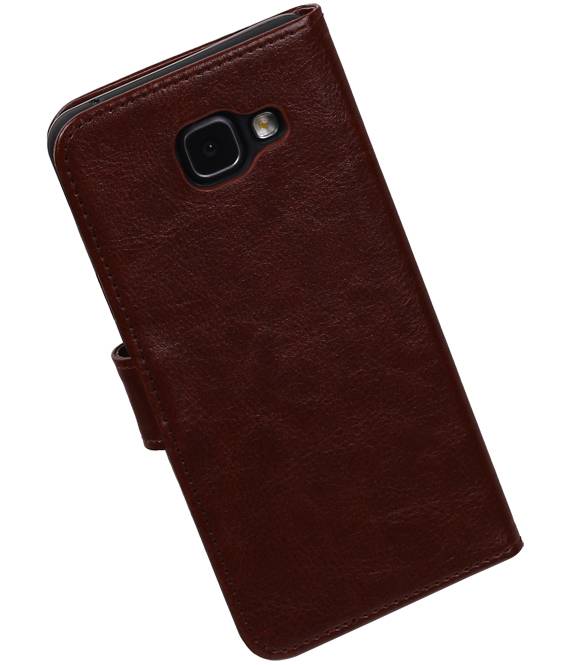 TPU Bookstyle Case for Galaxy A5 (2016) A510F Brown