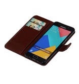 TPU Bookstyle Case for Galaxy A5 (2016) A510F Brown