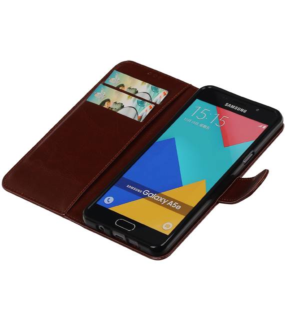 TPU Bookstyle Case for Galaxy A5 (2016) A510F Brown