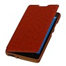 Easy Booktype case for Huawei Ascend G610 Brown