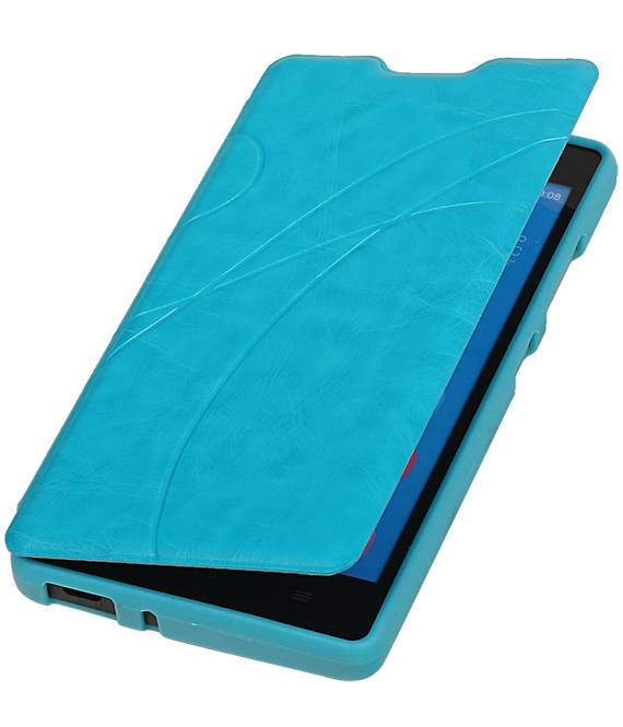 EasyBook Taske til Huawei Ascend G610 Turquoise