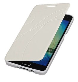 Easy Booktype hoesje voor Galaxy A3 Wit