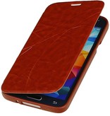 Easy Book Type Case for Galaxy S5 mini G800F Brown