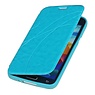 Easy Book Type Case for Galaxy S5 mini G800F Turquoise