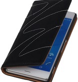 Custodia in pelle lavata per Xperia Z3 Black