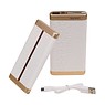 Power Bank D810 with built-in iPhone cable 10000mAh White